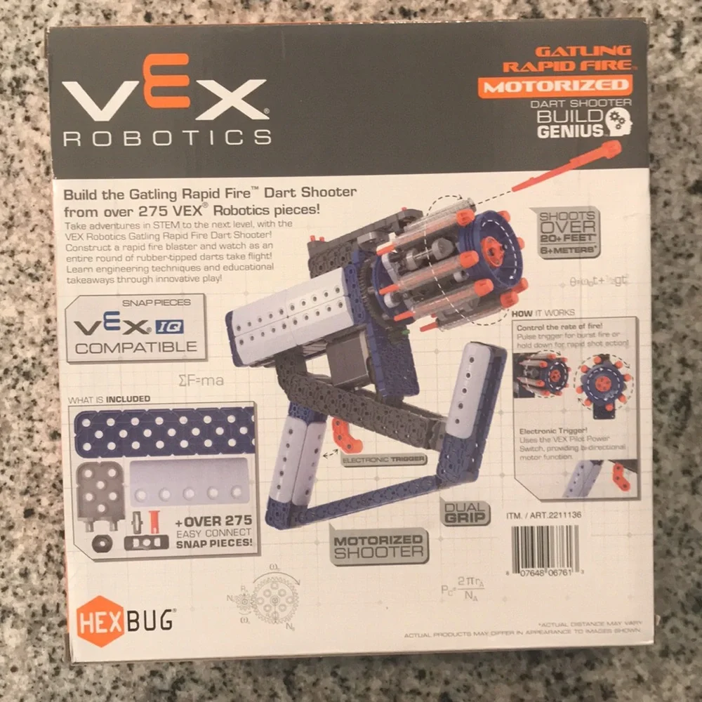 HEXBUG Vex Robotics Gatling Dart Shooter